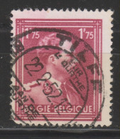 COB 832 Oblitération Centrale Touristique TILFF - 1936-1957 Offener Kragen