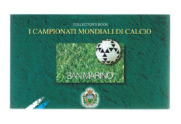 SAN MARINO - UNIF. L5 LIBRETTO   -  1998 CAMPIONATI MONDIALI DI CALCIO   - USED - Markenheftchen