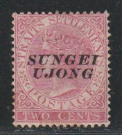 MALAYSIA - SUNGEI UJONG - N°6 Type:V * (1883-88) 2c Rose - Other & Unclassified