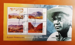 AUSTRALIA 2002 Albert Namatjira Used Mini Sheet Block - Hojas Bloque