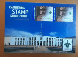 AUSTRALIA 2008 Scauts Canberra Stamp Show Used Mini Sheet Block - Blokken & Velletjes