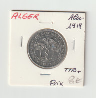 Algérie  Chambre De Commerce D' Alger  -  5 Centimes Alu  -  1919  -  TTB+ - Algerien