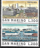 SAN MARINO - 1975 - TOKYO - DITTICO - NUOVO MNH** ( YVERT 900\1- MICHEL 1097\8 PAAR - SS 945\6) - Unused Stamps