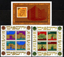 Israel 1970-1972 - Mi.Nr. Block 7 - 9 - Postfrisch MNH - Hojas Y Bloques