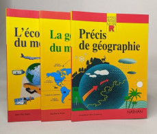 Lot De 3 Ouvrages Issus De La Collection "Reperes Pratiques"; Precis De Geographie / La Géographie Du Monde / L'économie - Non Classés