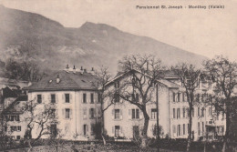 MONTHEY (Valais)      Pensionnat St Joseph. TB PLAN Env. 1920.        RARE - Monthey