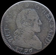 LaZooRo: Italy SARDINIA 20 Soldi 1796 F - Silver - Piemonte-Sardinië- Italiaanse Savoie