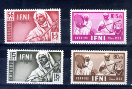 Ifni. En Faveur De L'enfance Indigène. 1953 - Ifni