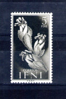 Ifni. Cactus. 5 Pesetas Olive Foncé. 1954 - Ifni