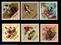 ! ! Timor - 1962 Sports (Complete Set) - Af. 328 To 333 - MH - Timor