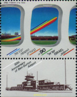 328343 MNH ISRAEL 1986 50 ANIVERSARIO DEL AEROPUERTO BEN GOURION - Unused Stamps (without Tabs)