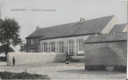 Julot1939 ... HEINSTERT . ATTERT ..-- ECOLE COMMUNALE En Couleur . 1909 Vers PARIS . Envoi De J. TOSQUIN . - Attert