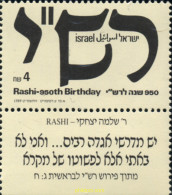 328386 MNH ISRAEL 1989 950 ANIVERSARIO DEL NACIMIENTO DEL RASHI - Nuevos (sin Tab)