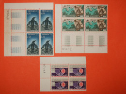 MONACO 1971-N°859/61 Divers. 3 Blocs De 4**.  Superbe - Otros & Sin Clasificación