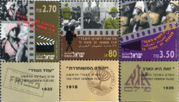 328475 MNH ISRAEL 1992 75 ANIVERSARIO DEL CINE HEBREO - Neufs (sans Tabs)