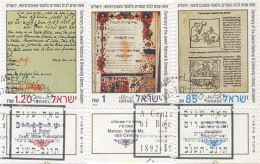 328473 MNH ISRAEL 1992 CENTENARIO DE LA BIBLIOTECA NACIONAL Y DE LA UNIVERSIDAD DE JERUSALEM - Nuevos (sin Tab)