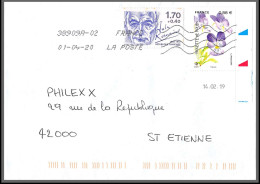 95804 - Premier Confinement COVID - France 1/4/2020 Saintes Pour St Etienne Ioire - Storia Postale