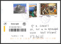 95839 Blanquefort Pour St Etienne Loire 16/11/2020  Lettre Cover Période Du Second Confinement COVID  - Lettres & Documents