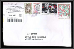 95858 Saint Denis De Mailloc Pour St Etienne Loire 3/11/2020  Lettre Cover Période Du Second Confinement COVID - Covers & Documents