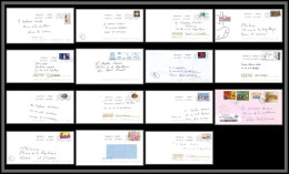 95886 - Lot De 15 Courriers Lettres Enveloppes De L'année 2020 Divers Affranchissements En EUROS - Storia Postale