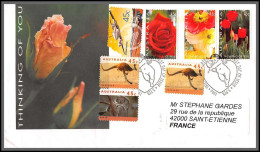 95998 Australie Australia Lettre Cover Bel Affranchissement Pour St Etienne Loire - Lettres & Documents