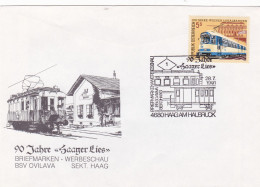 TRAMWAYS STAMPS  ON COVERS 1991  AUSTRIA - Tram