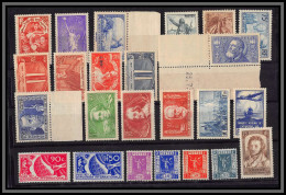 1936 Année Complète Neufs ** Cote 557 Euros PARFAIT état TTB Sauf 321 - ....-1939