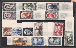 1950 Année Complète Neufs ** Cote 105 Euros PARFAIT état Tous Bord De Feuilles - 1950-1959