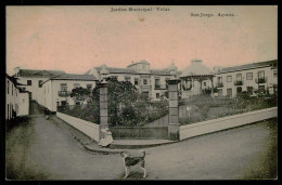 SÃO JORGE  - VELAS - Jardim Municipal.  Carte Postale - Açores