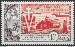 T 00667 - St Pierre Et Miquelon 1954 PA N° 22 Neuf Luxe , Côte 24.15 Euros - Nuevos