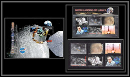 80548 Mi N°7838/7844 Bloc Timbres BF 803 Perfect Set Moon Landing Luna 9 Guyana Guyane TB Neuf ** MNH Espace Space 2006 - Amérique Du Sud