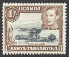 Kenya, Uganda, Tanzania Sc# 80 MH 1938-1954 1sh Definitives - Kenya, Uganda & Tanzania