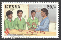 Kenya Sc# 630 Used 1994 20sh Education - Kenia (1963-...)