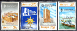 Kenya Sc# 262-265 MNH 1983 Customs Cooperation Council 30th - Kenya (1963-...)