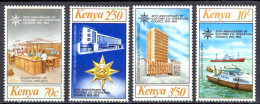 Kenya Sc# 262-265 MNH 1983 Customs Cooperation Council 30th - Kenia (1963-...)