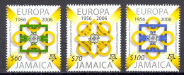 Jamaica Sc# 1013-1015 MNH 2005 Europa 50th - Jamaica (1962-...)