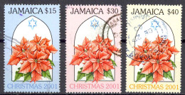 Jamaica Sc# 949-951 Used 2001 Christmas - Jamaica (1962-...)