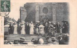 La MOTHE-SAINT-HERAY (Deux-Sèvres) - Présentation Des Rosières à La Sortie De L'Eglise - Voyagé 1907 (2 Scans) - La Mothe Saint Heray