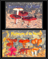 81144b Montserrat Mi N°1205/1210 BF N°97 Amanite Tue-mouches Amanita Champignons Mushrooms Funghi Pilze ** MNH 2003 - Montserrat