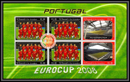 81198 St Vincent Grenadines Mi N°6485/6510/6513-6 Eurocup 2008 Championnat D'europe TB Neuf ** MNH Football Soccer - Europees Kampioenschap (UEFA)