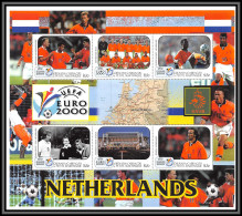 81212a Grenada Carriacou Petite Martinique M N°3333/3338 Netherlands Euro 2000 TB Neuf ** MNH Football Soccer - Championnat D'Europe (UEFA)