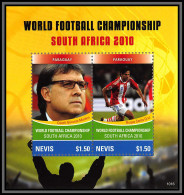 81212b Nevis Mi BF N°297 Paraguay Martino Santa Cruz World Cup South Africa 2010 TB Neuf ** MNH Football Soccer - 2010 – Sud Africa