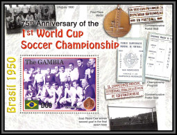 81240 Gambia Gambie Y&t N°635 75th Anniversary Of The 1rst World Cup Coupe Du Monde BRAZIL 1950 ** MNH Football Soccer - 1950 – Brasil