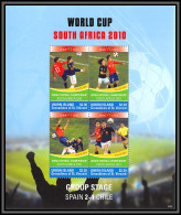 81245b Union Island N° Spain Espana Chile World Cup Coupe Du Monde South Africa 2010 ** MNH Football Soccer - 2010 – África Del Sur