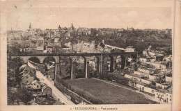 LUXEMBOURG - Luxembourg Ville - Vue Générale - Carte Postale Ancienne - Lussemburgo - Città