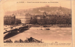 FRANCE - Lyon - Pont Lafayette Et Coteau De Fourvière - Reconstruite En 1888 -1890 - Carte Postale Ancienne - Andere & Zonder Classificatie