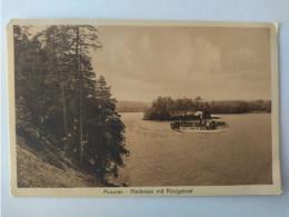 Masuren, Niedersee Mit Königsinsel, Ausflugsdampfer, Ostpreußen, 1910 - Ostpreussen