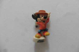 Fève Mate Porcelaine Dessins Animés Disney - Souris Mickey Mouse - Défaut - Disney