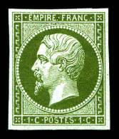 * N°11, 1c Olive. TB  Qualité: *  Cote: 275 Euros - 1853-1860 Napoleon III