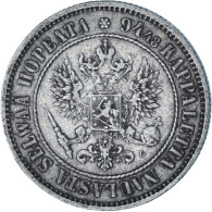 Finlande, Alexander III, Markka, 1890, Helsinki, Argent, SUP, KM:3.2 - Finlande